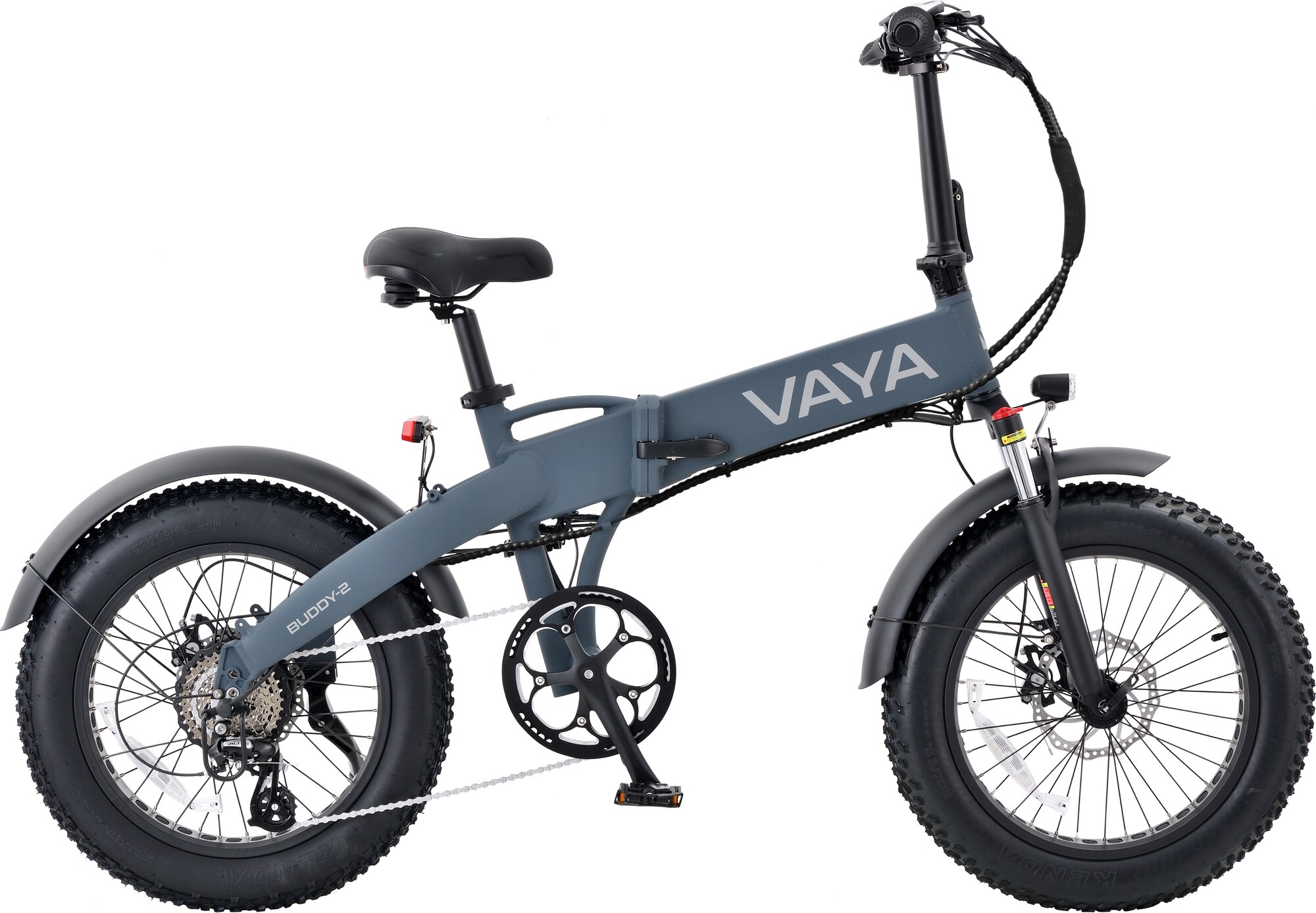 Få mere frihed og fart på med Vaya Buddy-2 - den alsidige og praktiske  elcykel.