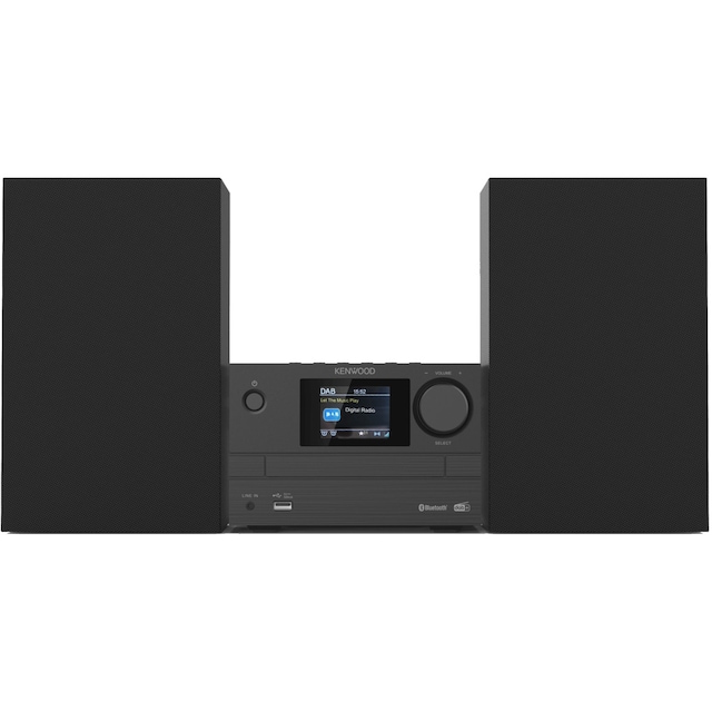 Kenwood M-525DAB Minianlæg med Bluetooth og DAB+ (Sort)