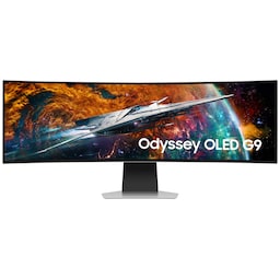 Samsung Odyssey G9 S49CG950S 49" buet OLED-skærm