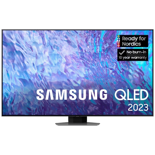 Samsung 85" Q80C 4K QLED Smart TV (2023) | Elgiganten