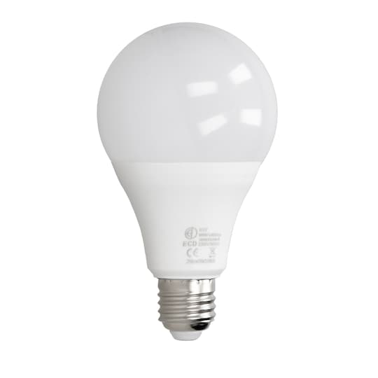 E27 LED pære lampe pærer belysning pære 18W kold hvid | Elgiganten