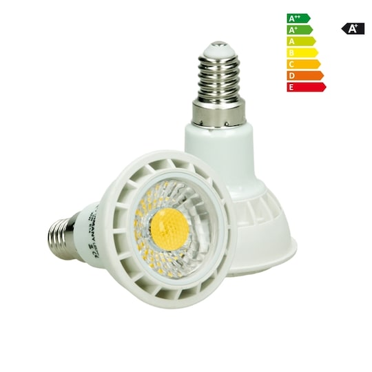 ECD Germany 10 x 3W LED COB E14 spot lampe pære pærer spotlight kold hvid |  Elgiganten
