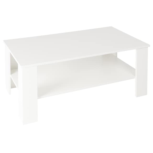 ML Design sofabord med masser af opbevaringsplads, 100 × 43 × 57cm, spånplader,