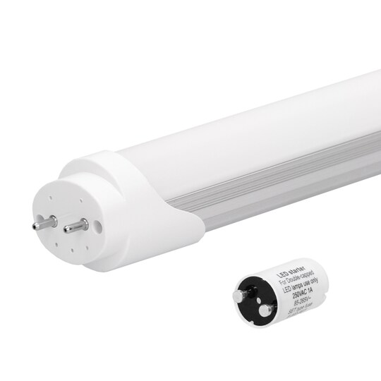 LED lysstofrør T8 kølig hvid 11W 60 cm + starter | Elgiganten