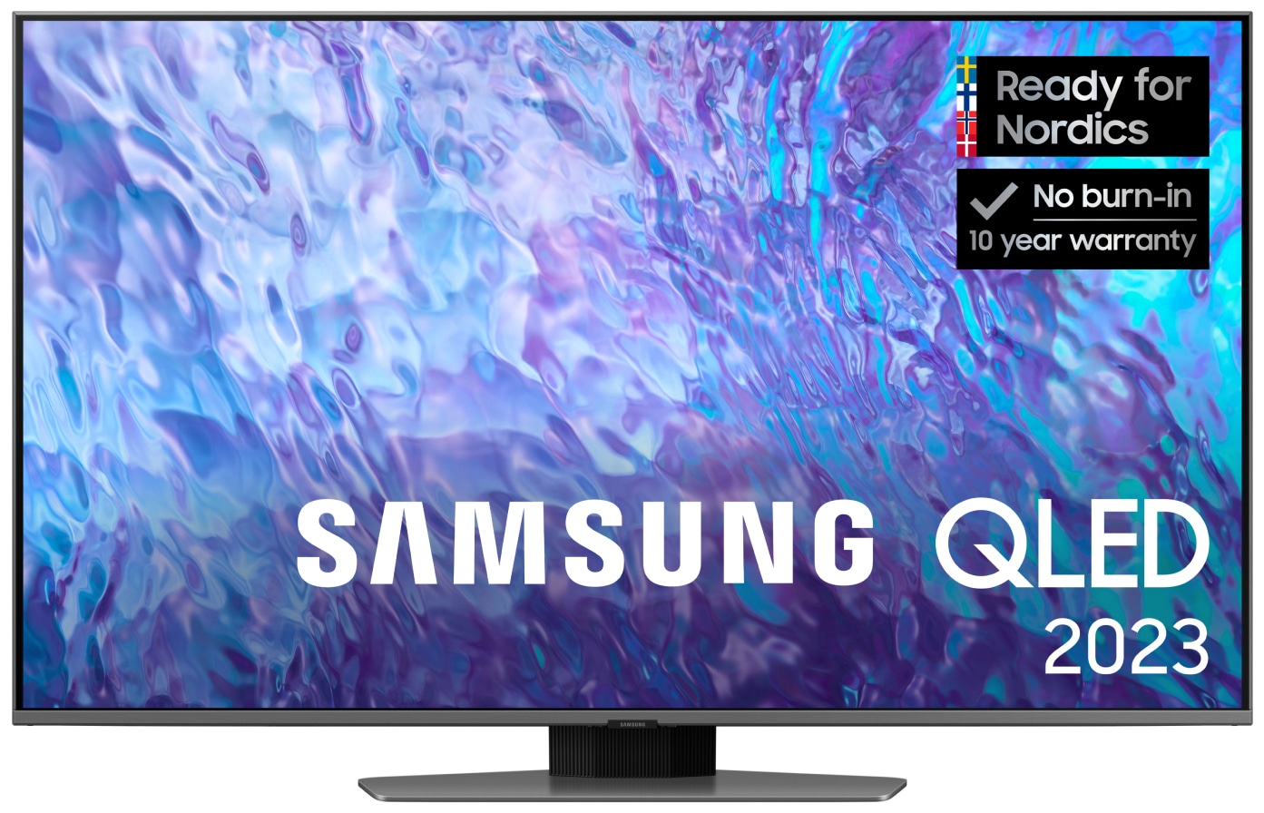 Fitness Skære royalty Samsung 50" Q80C 4K QLED Smart TV (2023) | Elgiganten