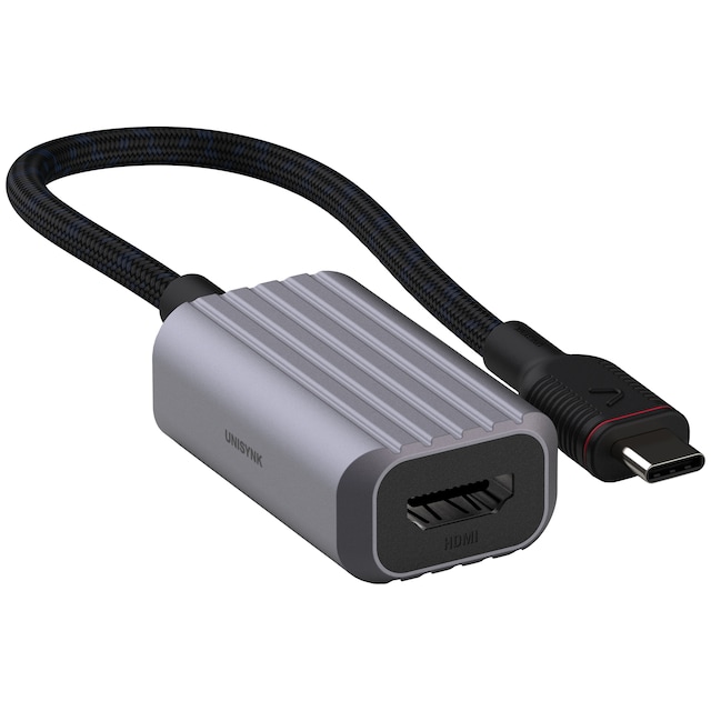 Unysink USB-C to HDMI-adapter 10378 (grå)