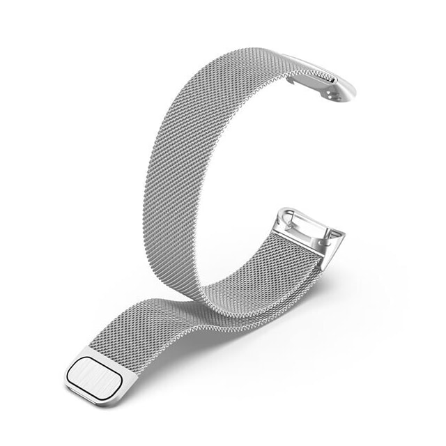 Milanese Loop-urrem til Fitbit Charge 5 - Sølv