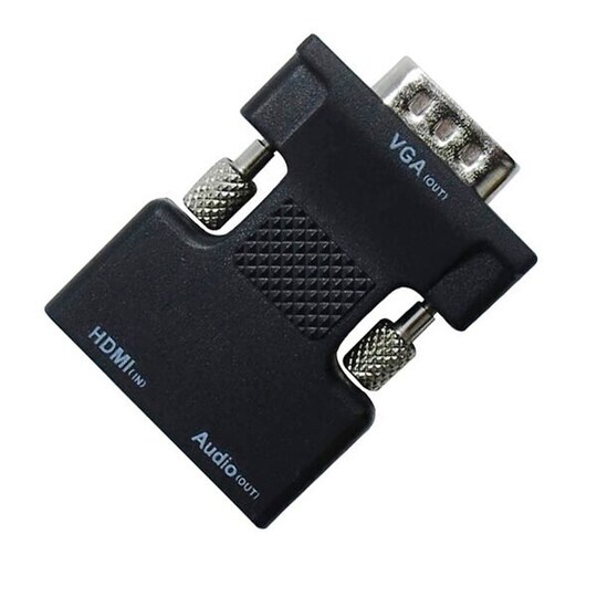 HDMI VGA+Lyd-Adapter | Elgiganten