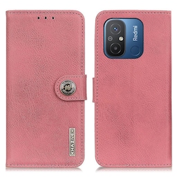 KHAZNEH til Xiaomi Redmi 12C tegnebogstaske - lyserød