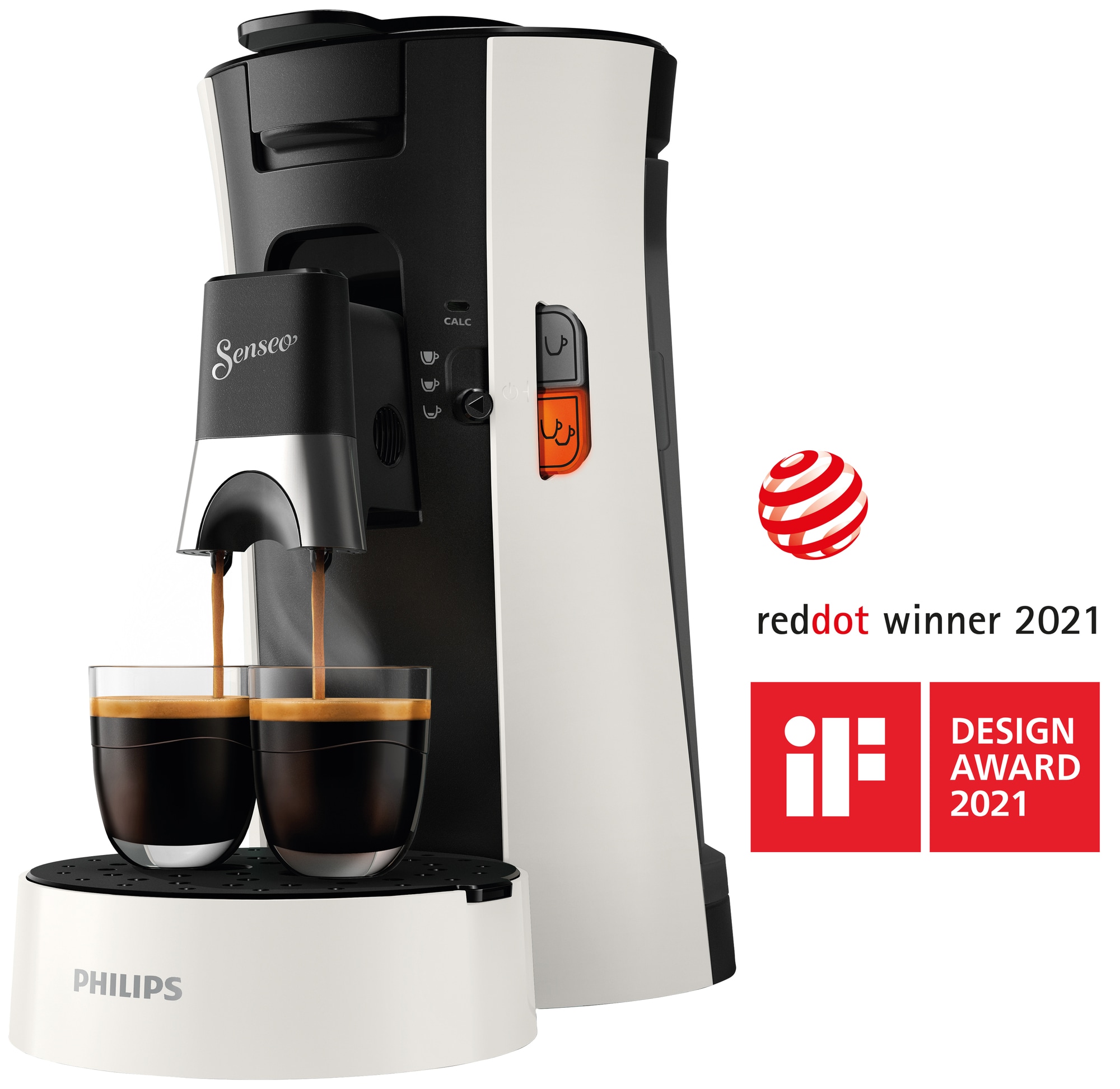 Senseo Select kaffemaskine CSA230/01 (star white) | Elgiganten