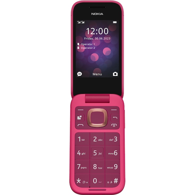 Nokia 2660 flip-mobil (pink)