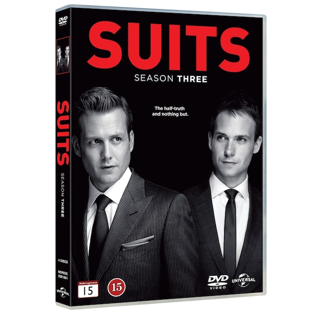 Suits III - Sæson 3 - DVD