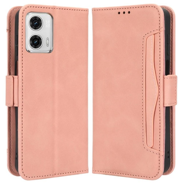 SKALO Motorola Moto G73 5G 6-RUM Pungetaske - Pink