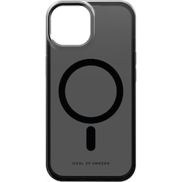 iDeal of Sweden MagSafe Clear-etui til iPhone 15 (tonet sort)