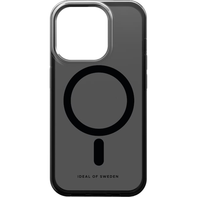 iDeal of Sweden MagSafe Clear-etui til iPhone 15PM (tonet sort)