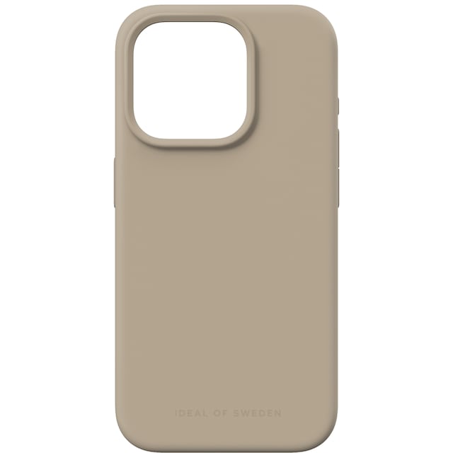 iDeal of Sweden MagSafe silikone etui til iPhone 15PR (beige)