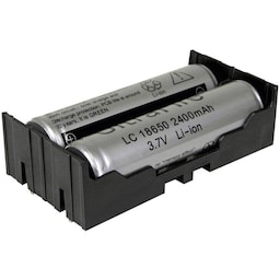 MPD BK-18650-PC4 Batteriholder 2 18650