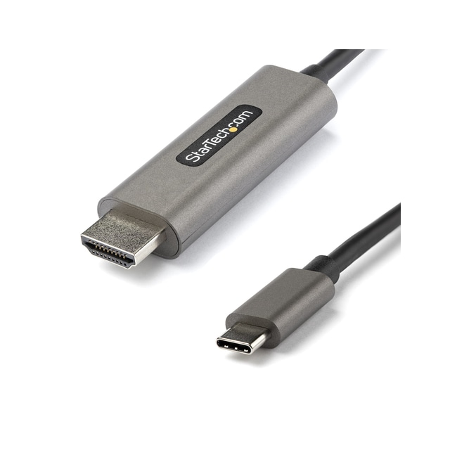 StarTech.com 1 m USB C till HDMI-kabel på 4K 60 Hz med HDR10 - Ultra HD USB Typ