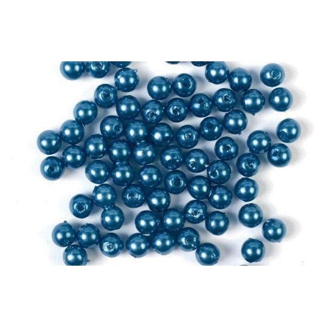 Voksperler 5mm 500g blå