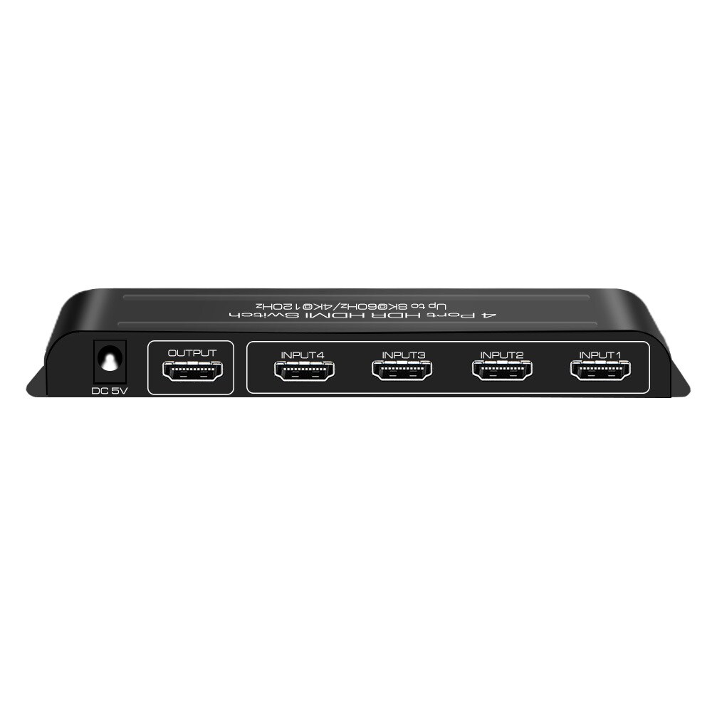 taske Opera enorm 4 in 1 ut HDMI-switch 8K 60Hz HDMI 2.1 HDR HDCP2.3 48Gbps för PS5 Xbox Sort  | Elgiganten