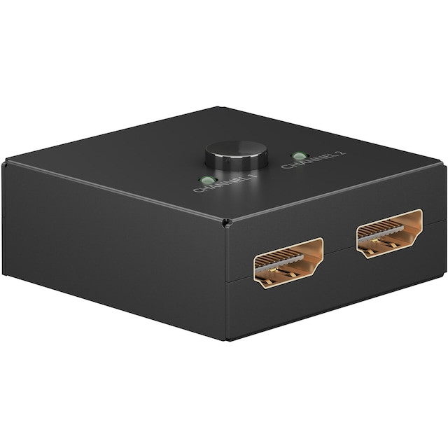 Manuel HDMI™ switch box 2 til 1 (4K   30 Hz)