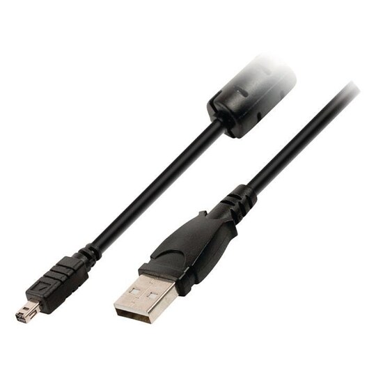 Usb 2.0-Kabel USB A Han - Minolta 8-Pin Han 2.00 m Sort | Elgiganten