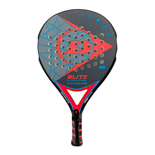 Dunlop Blitz Evolution Red HL Padelbat