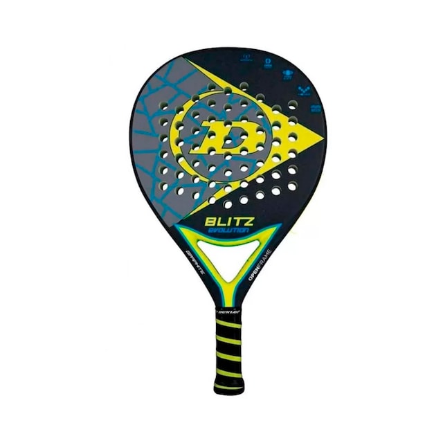 Dunlop Blitz Evolution Yellow HL Padelbat