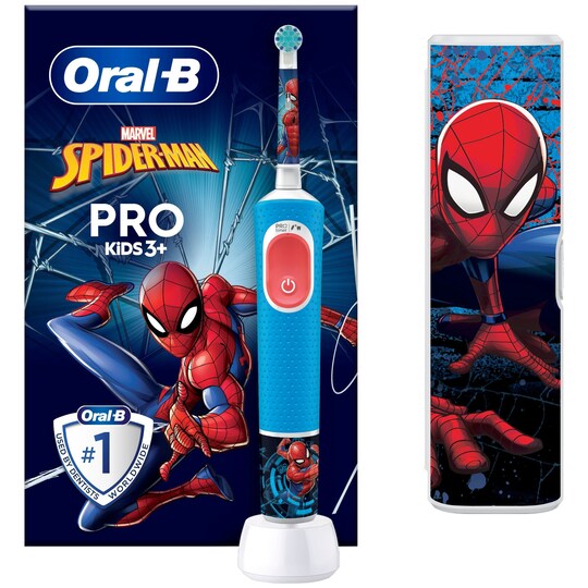 Oral-B Vitality Pro Kids Spiderman eltandbørste til børn 773390 | Elgiganten