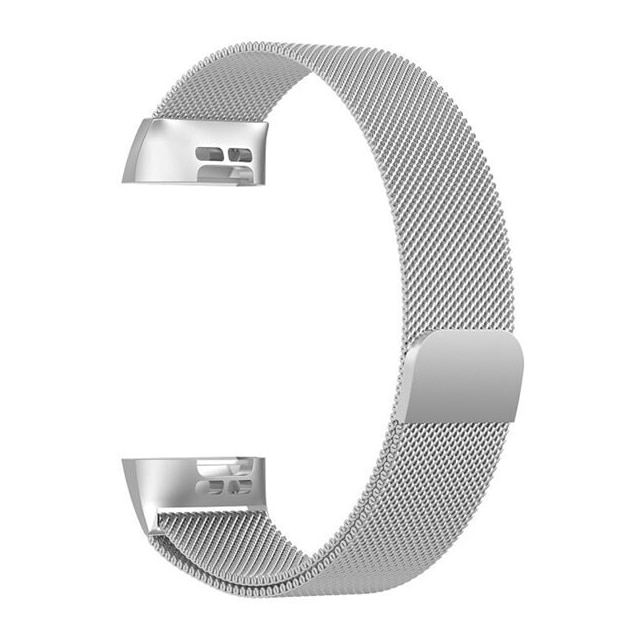 Fitbit Charge 3 SE Sølvfarvet rem - Str S