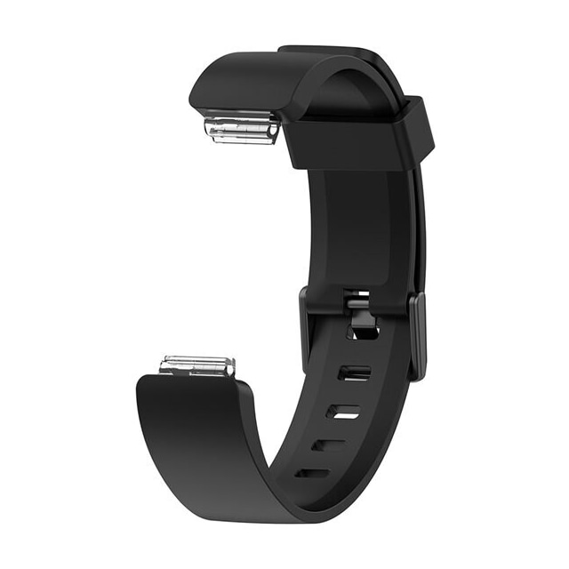 Silikonerem Fitbit Inspire / Inspire HR - S Sort