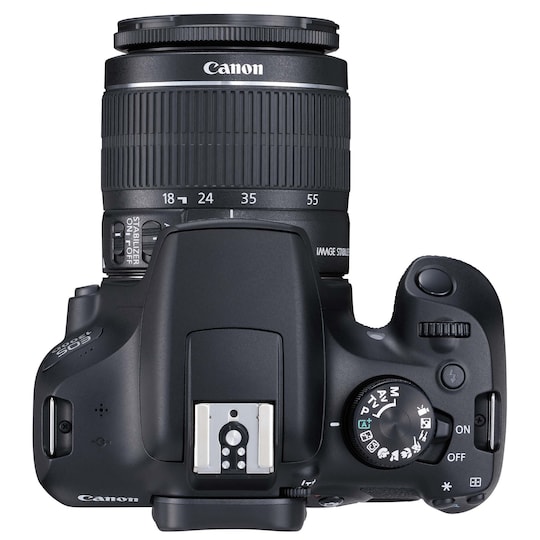 Canon EOS 1300D DSLR kamera 18-55mm IS Irista kit | Elgiganten