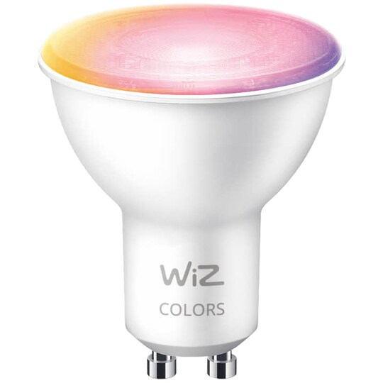 Wiz Connected Wi-Fi BLE LED-pærer 4,7W GU10 3-pak | Elgiganten