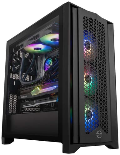 PCSpecialist Ultra 510 R7-7X3D/32/2.000/RX7900XTX stationær gaming computer