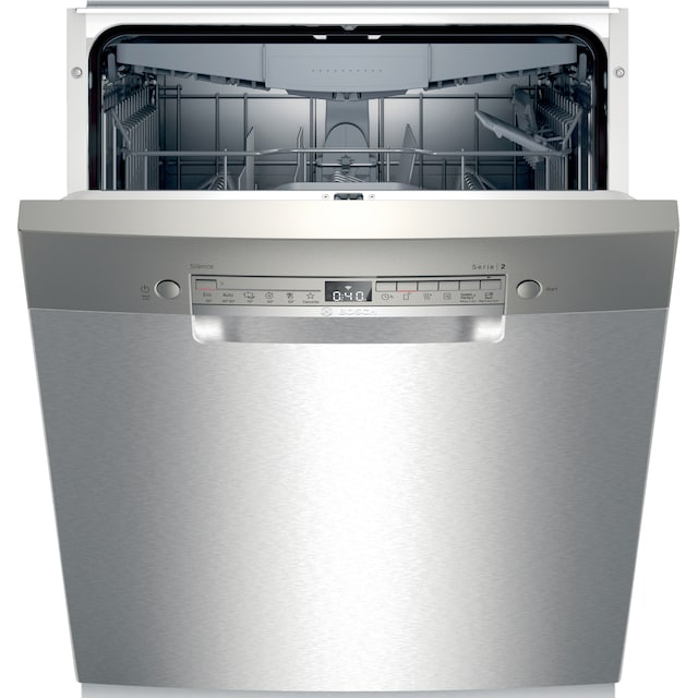 Bosch Serie 2 opvaskemaskine SMU2HVI70S (stål)