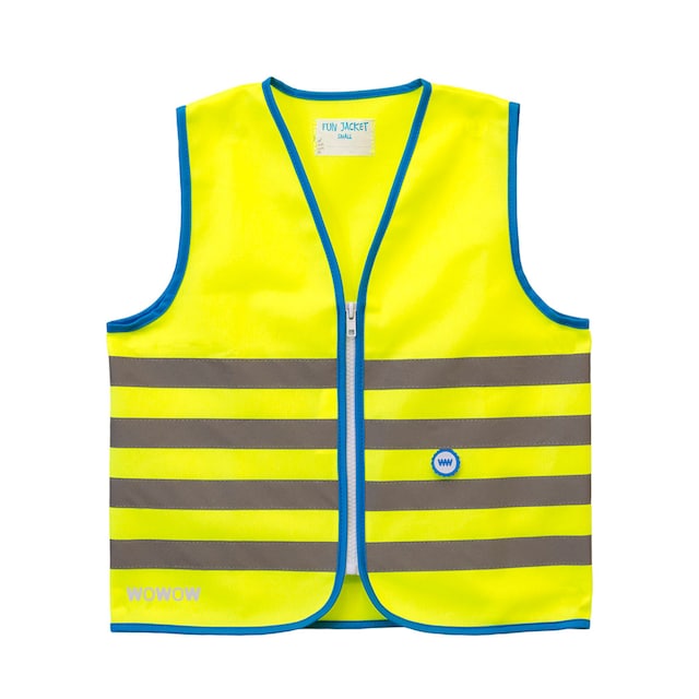 WOWOW Mesh Gilet Kids L yellow (6-12Y)