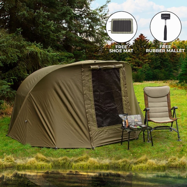 Fisker Bivvy 2-mand / 300cm med Overwrap