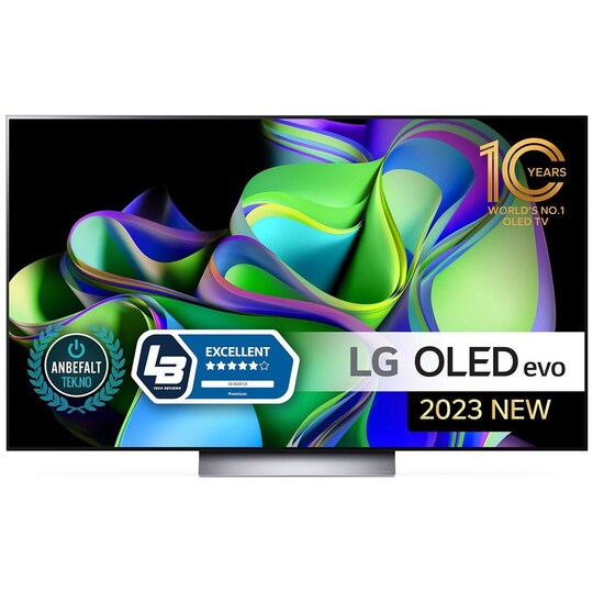 LG 55" C3 4K OLED evo TV (2023) | Elgiganten