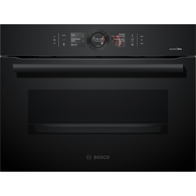 Bosch Kombidampovn CSG856NC1 (Carbon Black)