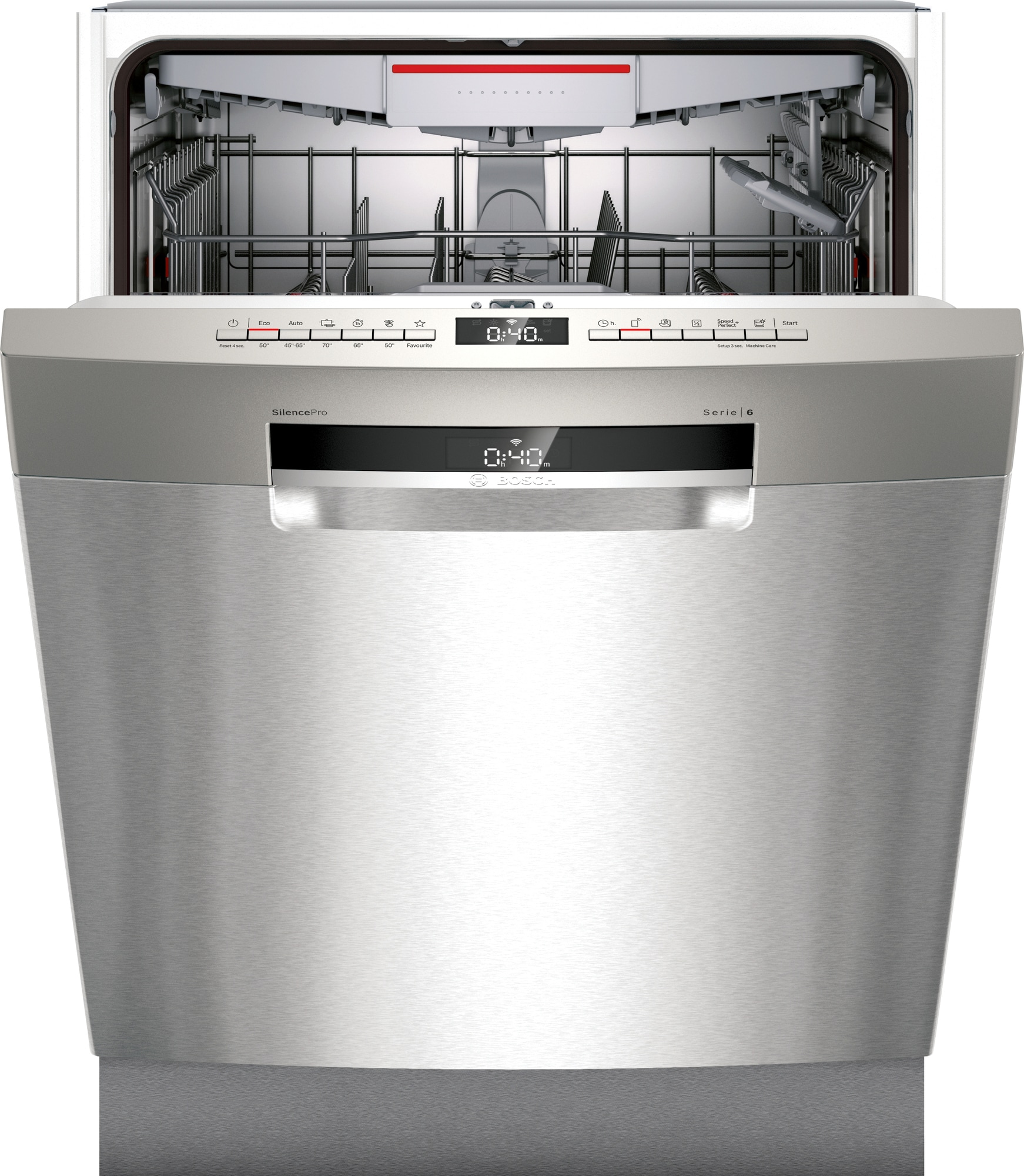 Bosch Opvaskemaskine SMU6ECI70S (stål) | Elgiganten