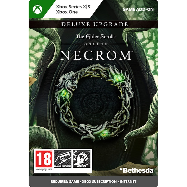 The Elder Scrolls Online Deluxe Upgrade: Necrom - XBOX One,Xbox Series