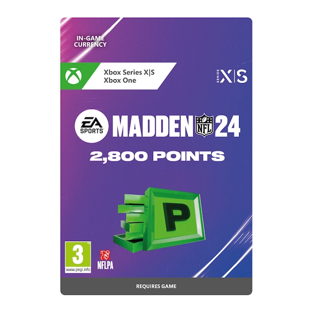 Madden NFL 24 - 2800 Madden Points - XBOX One,Xbox Series X,Xbox Serie