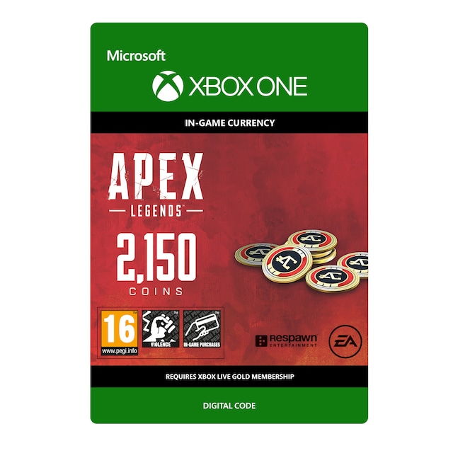 APEX Legends: 2150 Coins - XBOX One,Xbox Series X,Xbox Series S