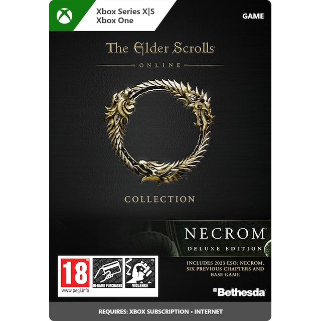 The Elder Scrolls Online Deluxe Collection: Necrom - XBOX One,Xbox Ser