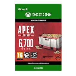 APEX Legends: 6700 Coins - XBOX One,Xbox Series X,Xbox Series S