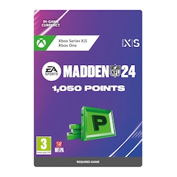 Madden NFL 24 - 1050 Madden Points - XBOX One,Xbox Series X,Xbox Serie