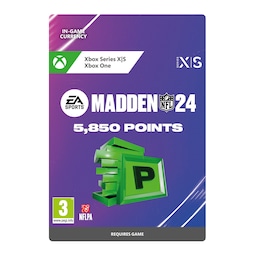 Madden NFL 24 - 5850 Madden Points - XBOX One,Xbox Series X,Xbox Serie