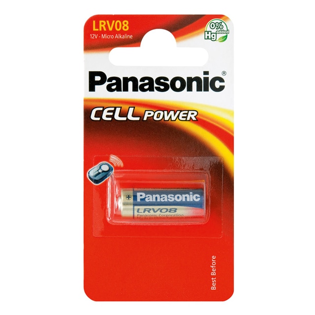 Panasonic LRV08 batteri Cell Power