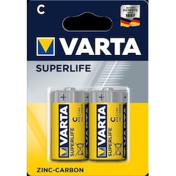 Varta R14/C (Baby) (2014) batteri, 2 stk. blister