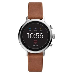 Fossil Q Venture Gen. 4 smartwatch (stål/brun)